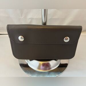 Black Leather Men's Wallet/pouch